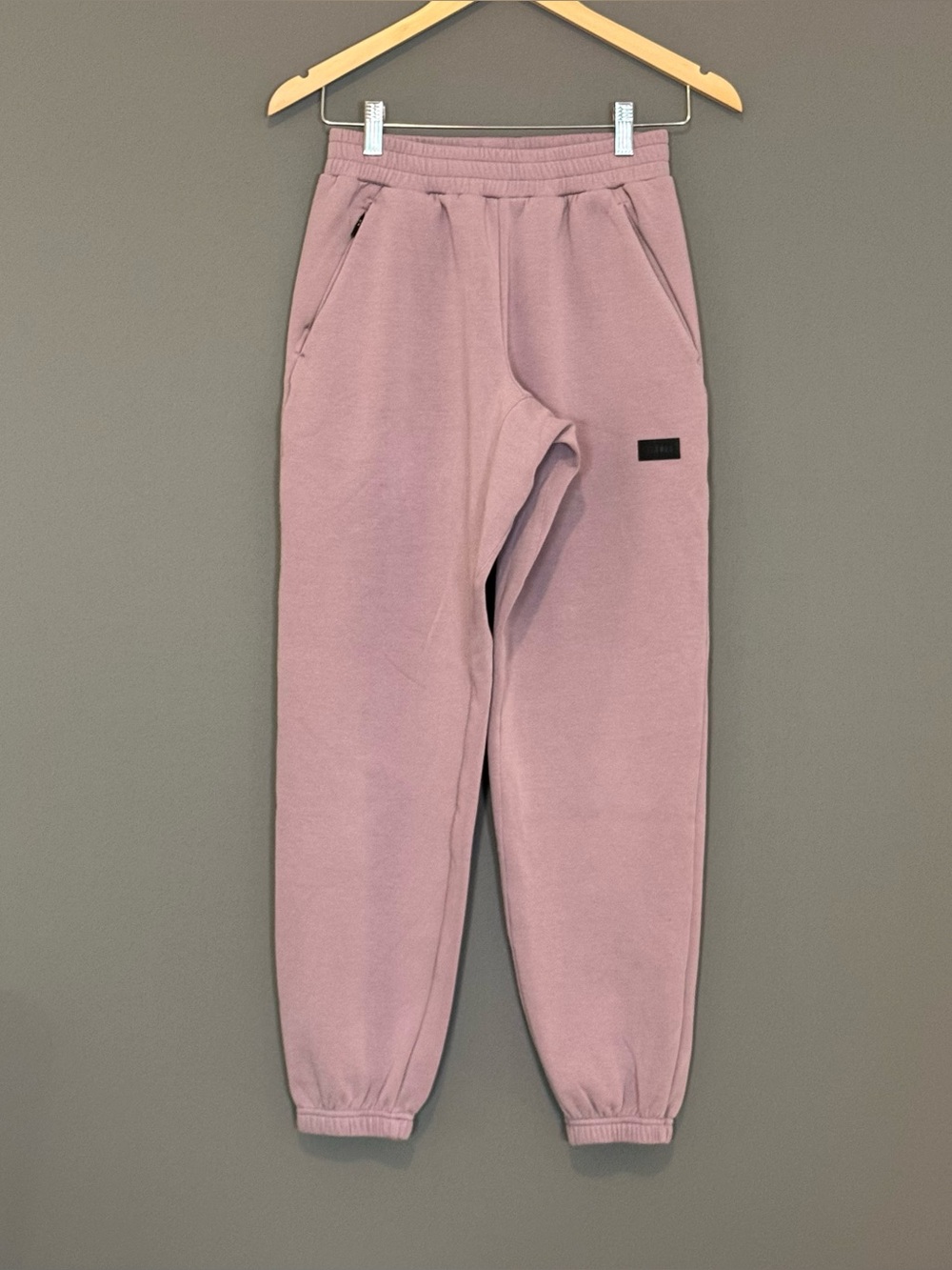 NOBULL Women’s Pink Fleece Jogger Sweatpants XS Gym Athleisure Lounge